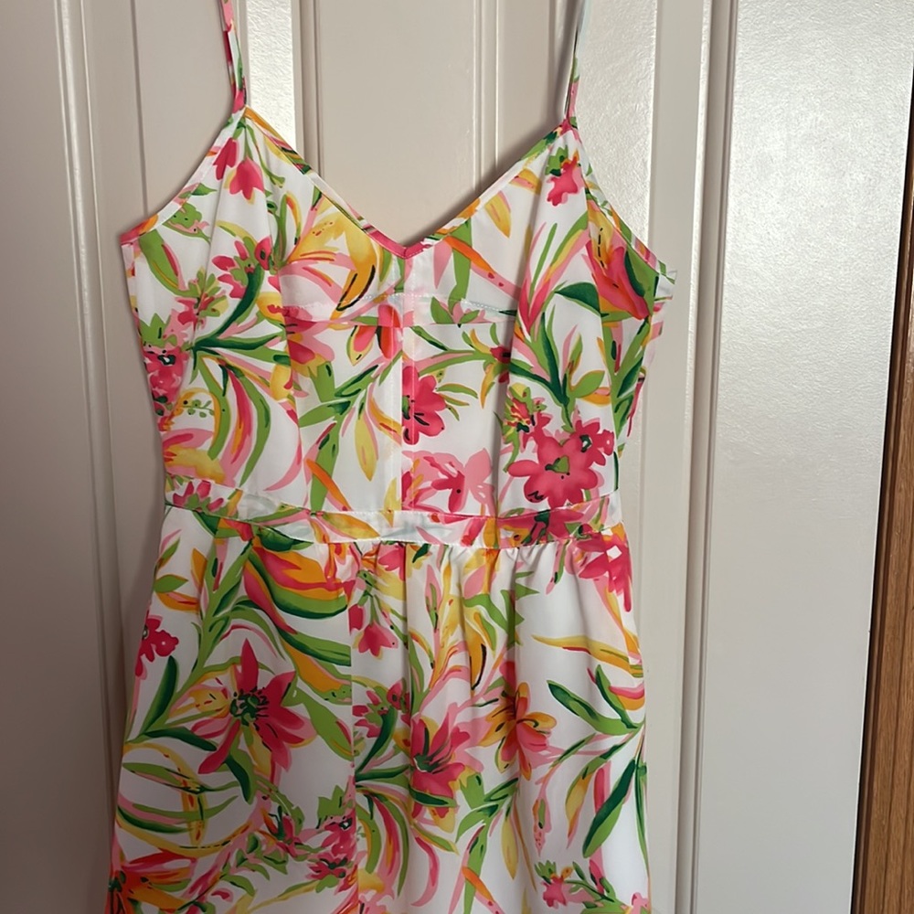 J. Crew Floral Mini Dress *Like New* - Picture 2 of 8